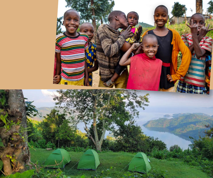 enfants et paysages du Rwanda
